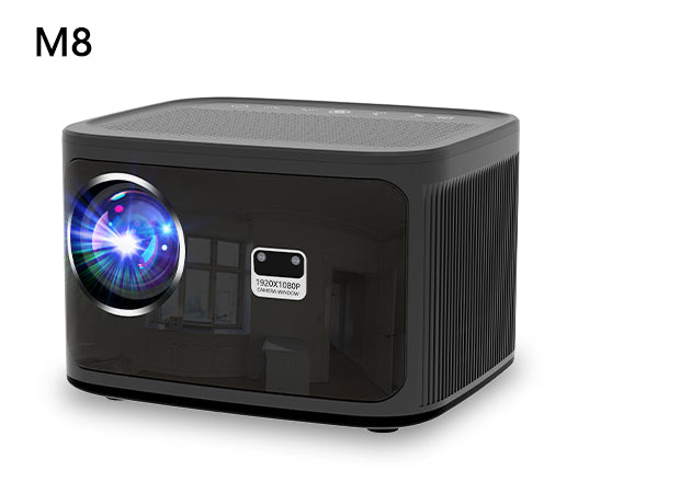 m8 projector white background